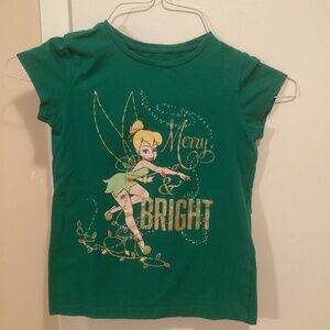 Tinkerbell Merry & Bright t-shirt (youth M 7/8)